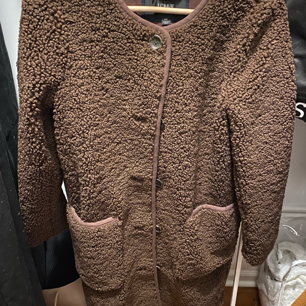 J. Crew Brown Cozy Jacket